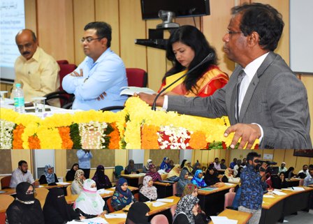 Inauguration of Urdu Officers Training Program at Dr.MCR HRD Institute