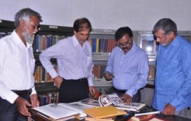 Minorities Welfare Secretary Visits HEH Nizam’s Trust Urdu Library