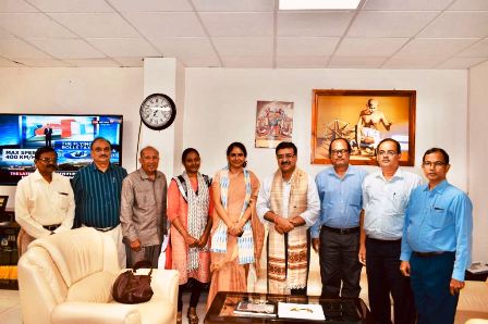 Officers from Odisha Greatly Impressed by Telangana Handloom Sector