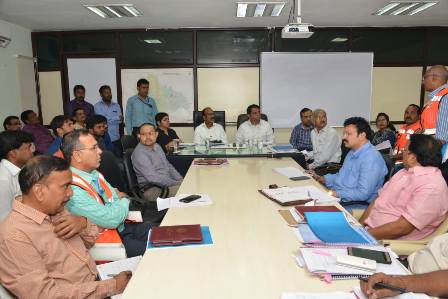 Principal Secretary (MA&UD) held a Meeting with GHMC officials