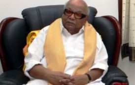 Governor E.S.L. Narasimhan conveyed his condolences on Demise of DMK leader M. Karunanidhi