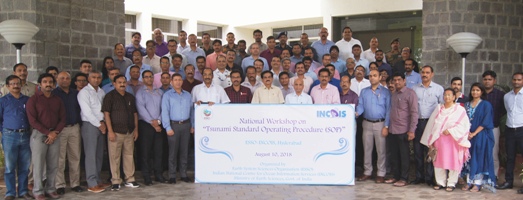 National Workshop on Tsunami SOP at INCOIS held Today