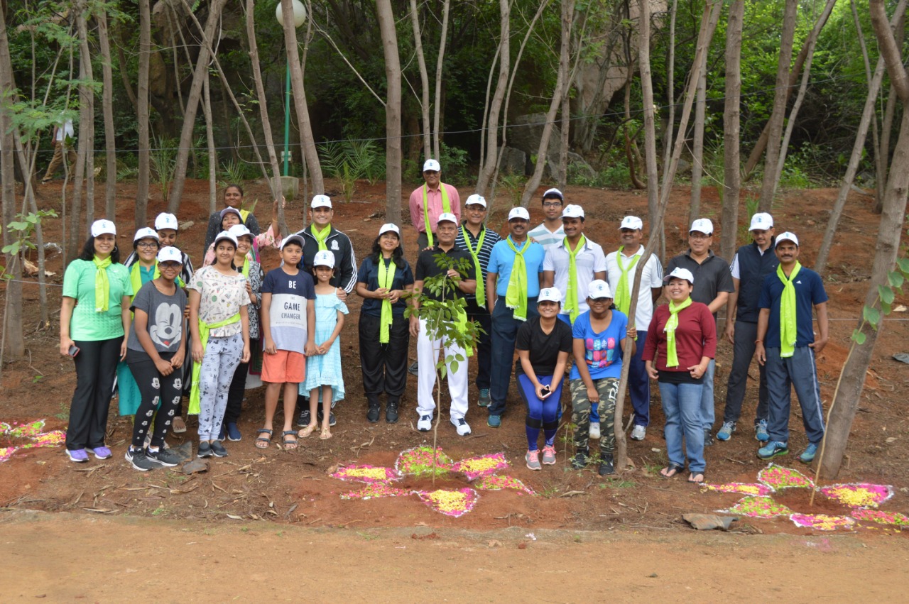 Seniors IPS Officers and Their Families Participated in Harithaharam