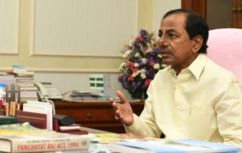 CM KCR Review Meeting on Developing Greenery