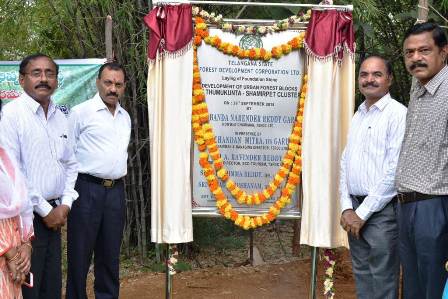 Forest Development Corporation Starts works of Two Urban Forest Parks