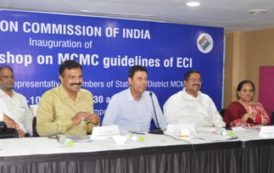 Chief Electoral Officer, Telangana - Workshop on Guidelines for Media Certification and Monitoring Committee