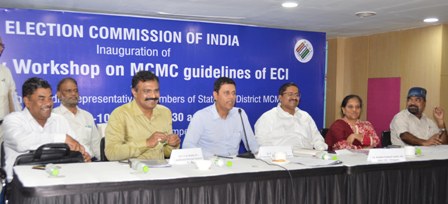 Chief Electoral Officer, Telangana - Workshop on Guidelines for Media Certification and Monitoring Committee