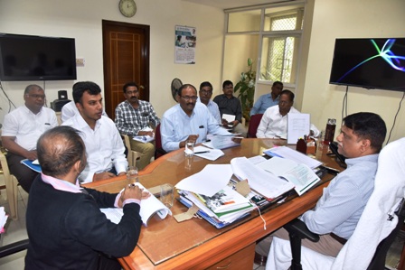 Principal Secretary (MA&UD) Department held a Meeting on Jawaharnagar Dump Yard