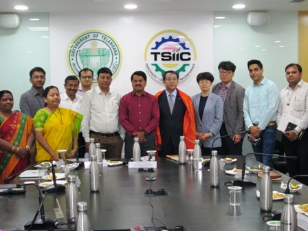 A Delegation from Chung-buk Province, South Korea visited TSIIC