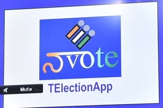 Chief Electoral Officer, Telangana Launch the app 