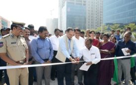 Chief Secretary, Government of Telangana has formally opened the Mind Space Junction flyover at Mind Space