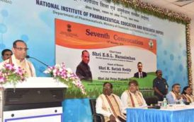 Governor E.S.L. Narasimhan participated 7th Convocation of National Institute of Pharmaceutical Education & Research