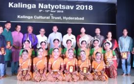 Governor E.S.L. Narasimhan participated in Annual Dance Festival Natyotsav 2018 organised by Kalinga Cultural Trust