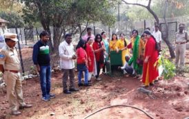 Mouse Deer Release by Indian Forest Service Officers' Wives Association (IFSOWA) Members