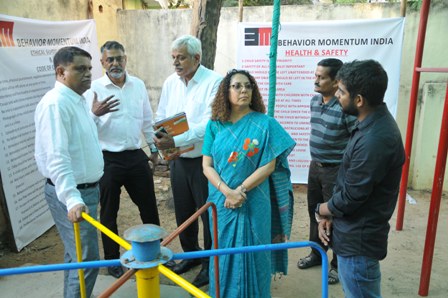 Principal Secretary Municipal Administration Visited Centre for Children suffering from Autism