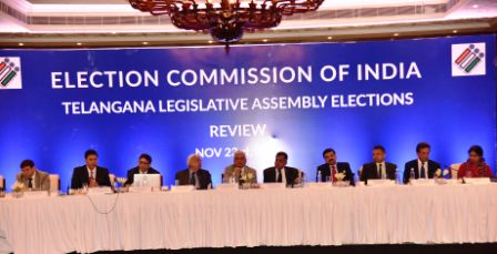 Telangana Election Preparedness Review by Commission