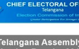 Chief Electoral Officer, Telangana, Schedule of Election