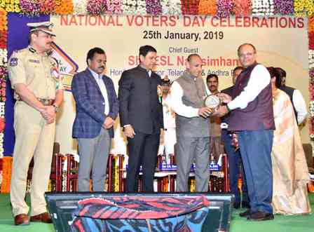 Telangana Should Achieve 90 Percent Voting in Lok Sabha polls – Governor Narasimhan