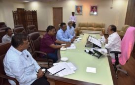 Home Minister Reviewed Minority Welfare Schemes
