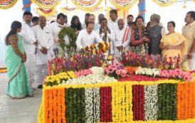 Mahatma Gandhi Vardhanthi at Bapu Ghat, Langarhouz, Hyderabad