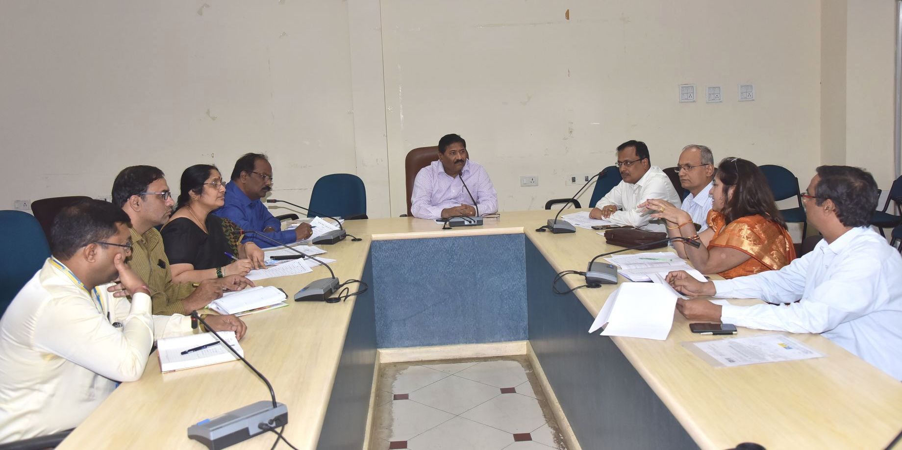 Principal Secretary (Agriculture) Department held a Meeting with LIC Officials on Rythu Bima