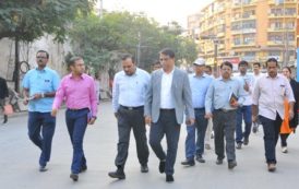 Principal Secretary (MA&UD) Inspected VDCC Road Works