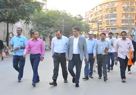 Principal Secretary (MA&UD) Inspected VDCC Road Works