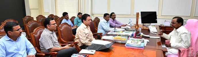 CM KCR Wants Every Road in Telangana Should Appear Like Mirror