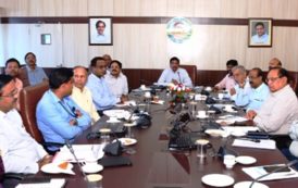 Review meeting on trail runs between Ameerpet and Hitec City