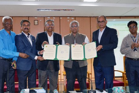 PJTSAU - Signing of MoU and Lecture on Re Engineering of Irrigation Projects