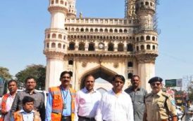 Principal Secretary (MA&UD) Visits Shalibanda, Sultan Bazar &s Monda Market Restoration & Renovation of Twelve Clocks in the Historical Towers in the City