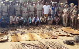 Search cum Raid conducted in Chintalapdu & Chalamannagar villages, Kothagudem District by Forest Department