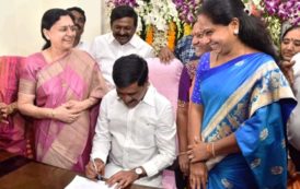 Vemula Prashanth Reddy Minister for Transport, Roads & Buildings, Legislative Affairs & Housing Assume Charge