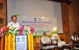 Vice President Participates National Conference on Nai Talim- Experimental Learning in Teacher Education