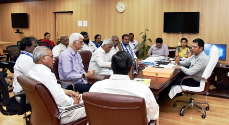 CEO Telangana Holds Meeting with Political Parties