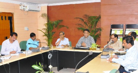 Principal Secretary (MA&UD) held a Video Conference with Municipal Commissioners