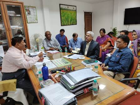 Prl. Secretary Agriculture Holds Review Meeting on Agriculture Policy