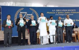 Vice President M.Venkaiah Naidu Participated in A.V. Education Society Platinum & Golden Jubilee Celebrations