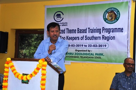 Workshop for Zoo keepers at Nehru Zoological Park, Hyderabad