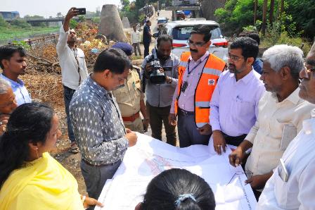 Inspection on Musi River from Puranapool to Imliban