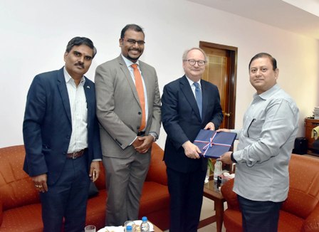 Agricultural Counsellor from Netherlands met Secretary Animal Husbandry