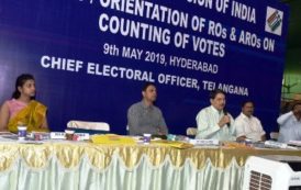 Workshop on Train Returning Officers & Assistant Returning Officers from All Districts in State