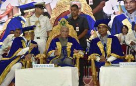 Three Dimension Approach Required in life - Governor Narasimhan Tells Students at 80th Convocation of Osmania University