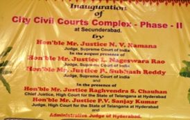 City Civil Court Complex-Phase-II Inauguration at Secunderabad