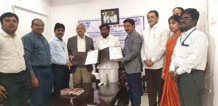 MoU Signs Between JNTUH & NSIC – TSC, Hyderabad