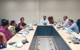 A Meeting with LIC Officials, Agriculture Department Officers & NIC