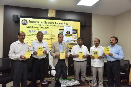 Chief Secretary Launched ESAY Mobile App Designed Especially for Engineers