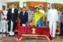 Governor ESL Narasimhan Given Warm Send off From Begumpet Airport