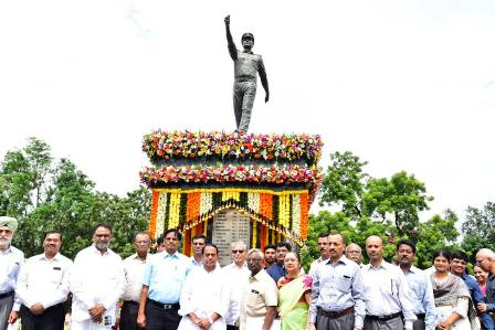 Minister for Forests & Environment Participated in Forest Martyr's Day Program at Nehru Zoological Park
