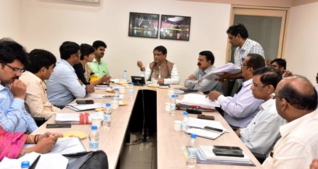 Principal Secretary Reviews Progress of Notification of FTLs of Lakes in HMDA & GHMC